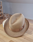 SVEN HOMBURG | 50X BEAVER BLEND | CAMEL COLOR | SIZE 59, US 7 3/8