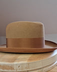 SVEN HOMBURG | 50X BEAVER BLEND | CAMEL COLOR | SIZE 59, US 7 3/8