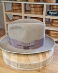 CAGNEY FEDORA | 100X BEAVER | NATURAL COLOR | SIZE 59, US 7 3/8
