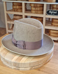 CAGNEY FEDORA | 100X BEAVER | NATURAL COLOR | SIZE 59, US 7 3/8