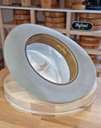 LEIFUR Lucky FEDORA | 50X BEAVER BLEND | DOVE GRAY COLOR | SIZE 61, US 7 5/8