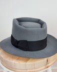 BOGART FEDORA | 50X BEAVER BLEND | EMERALD GRAY COLOR | SIZE 56, US 7
