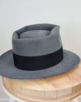 BOGART FEDORA | 50X BEAVER BLEND | EMERALD GRAY COLOR | SIZE 56, US 7