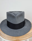 BOGART FEDORA | 50X BEAVER BLEND | EMERALD GRAY COLOR | SIZE 56, US 7