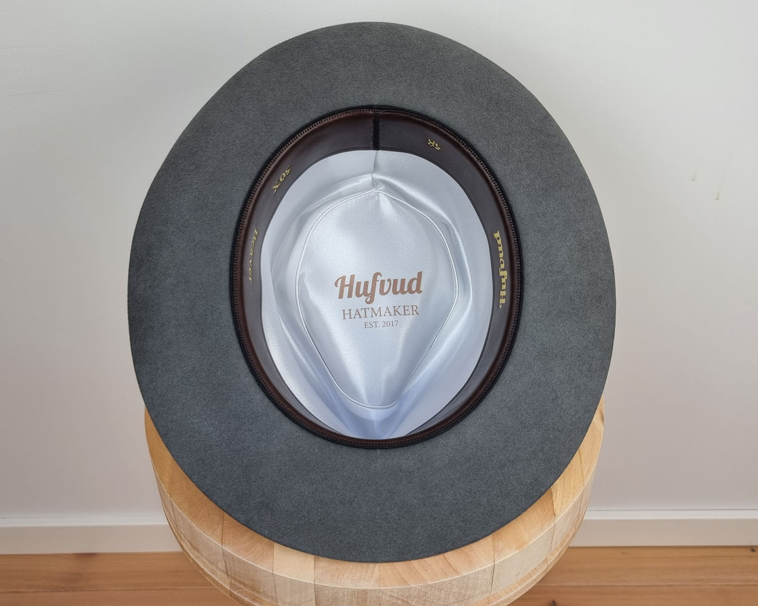 BOGART FEDORA | 50X BEAVER BLEND | EMERALD GRAY COLOR | SIZE 58, US 7 1/4