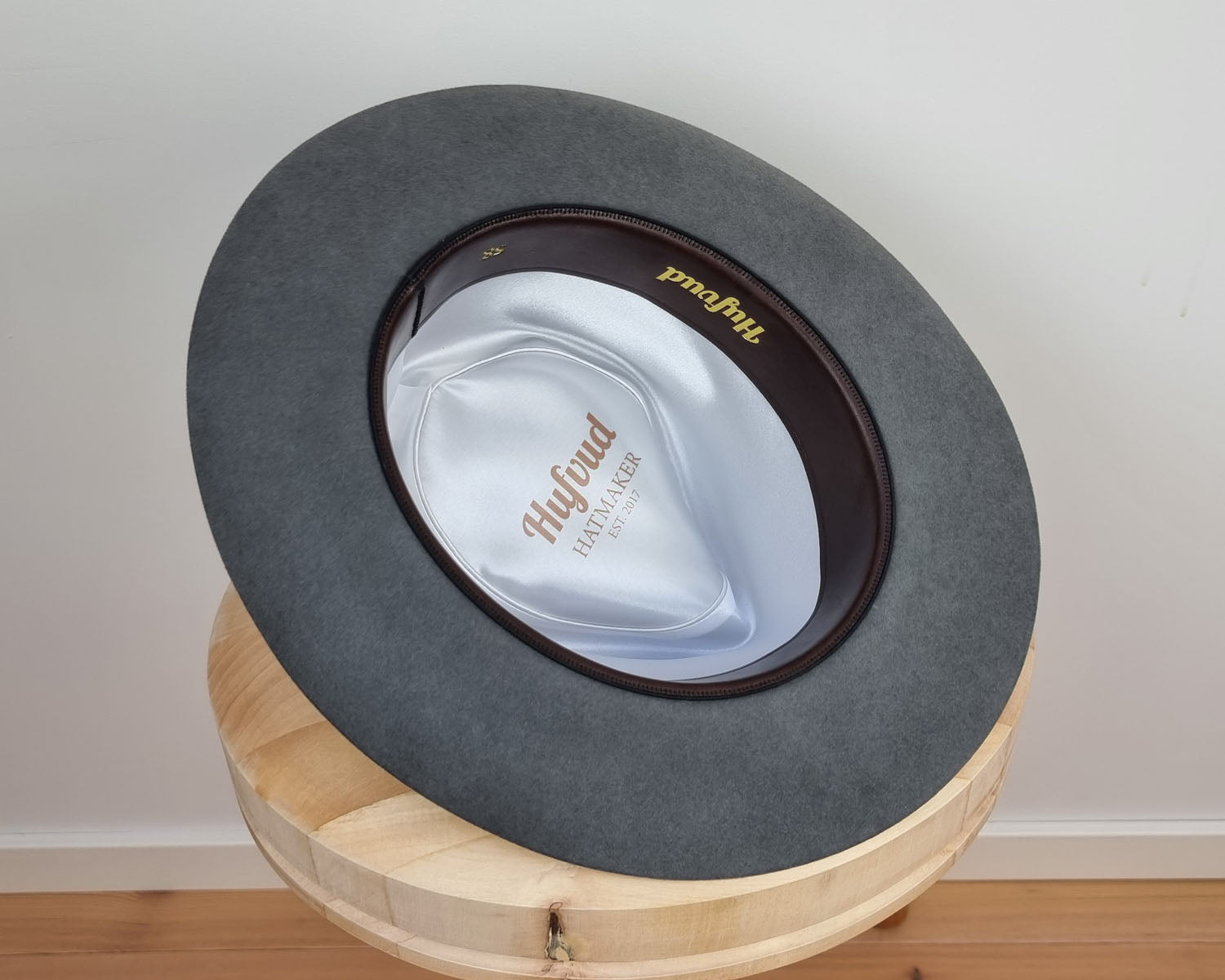 BOGART FEDORA | 50X BEAVER BLEND | EMERALD GRAY COLOR | SIZE 58, US 7 1/4