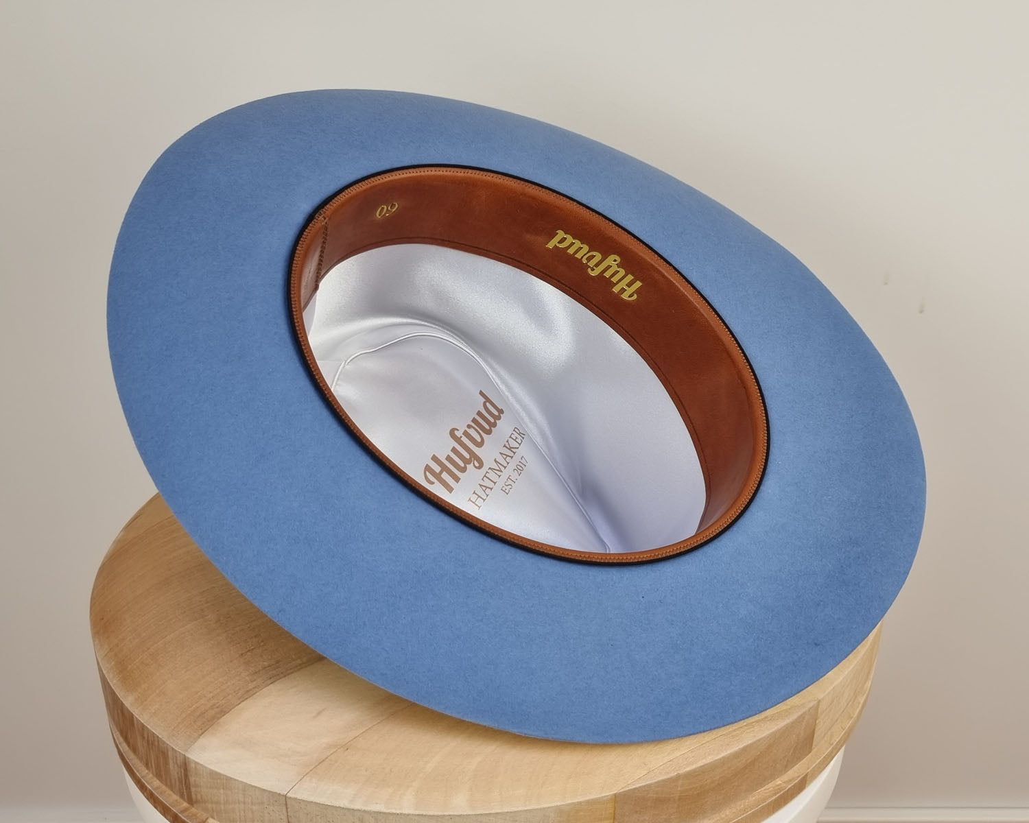 TEARDROP CROWN HAT | 50X BEAVER BLEND | MAJESTIC BLUE | SIZE 60, US 7 1/2