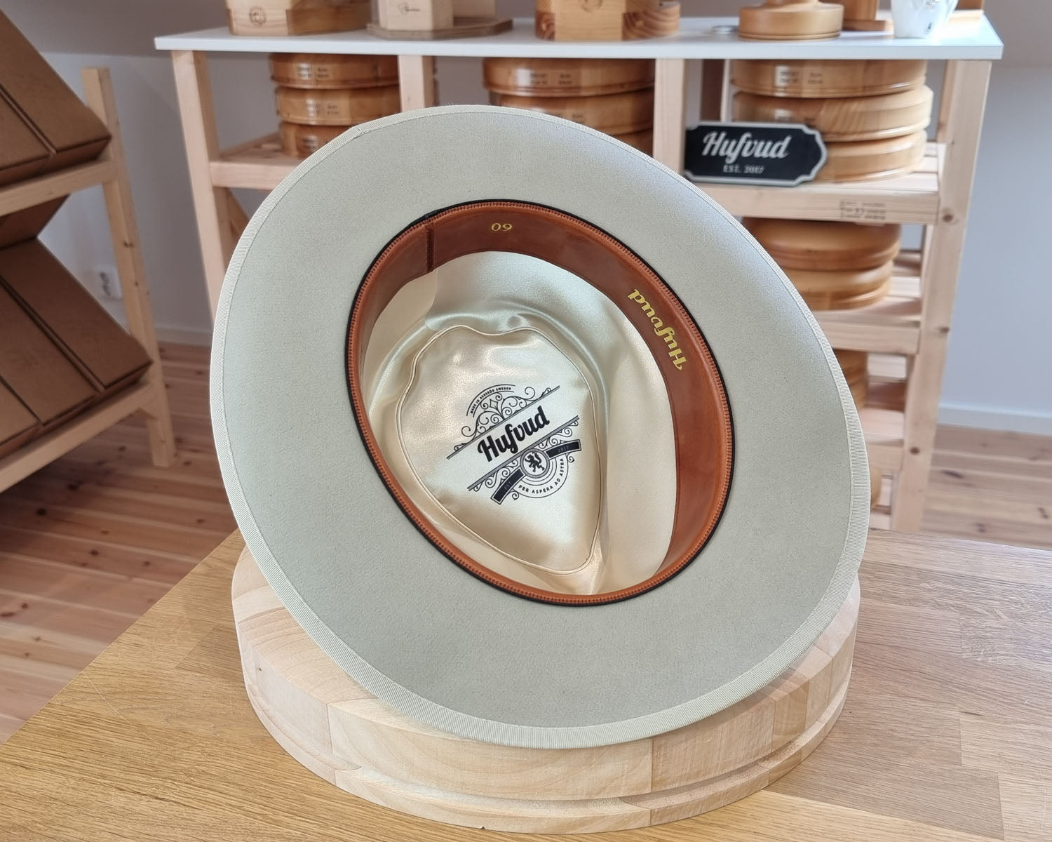 WHIPPET FEDORA | 100X BEAVER | SILVERBELLY COLOR | SIZE 60, US 71/2