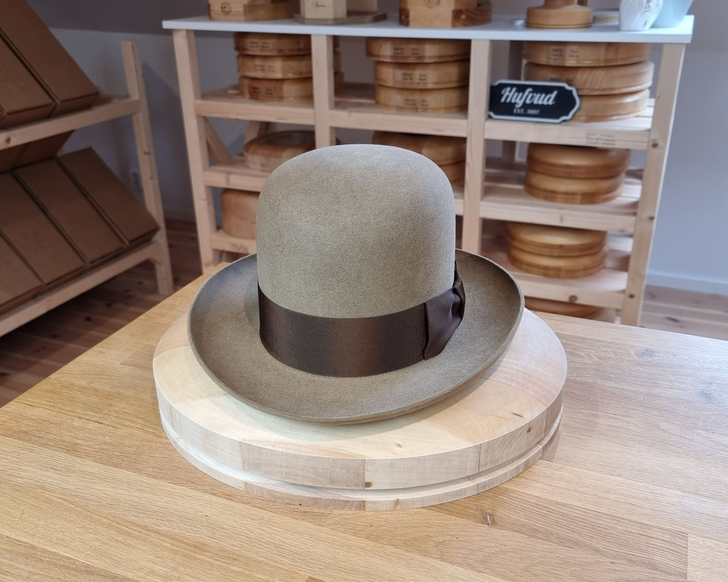WESTERN UPCYCLE | 5X BEAVER | FAWN/ PECAN COLOR | SIZE 58, US 7 1/4