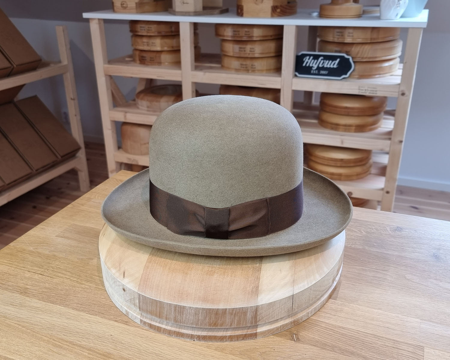 WESTERN UPCYCLE | 5X BEAVER | FAWN/ PECAN COLOR | SIZE 58, US 7 1/4