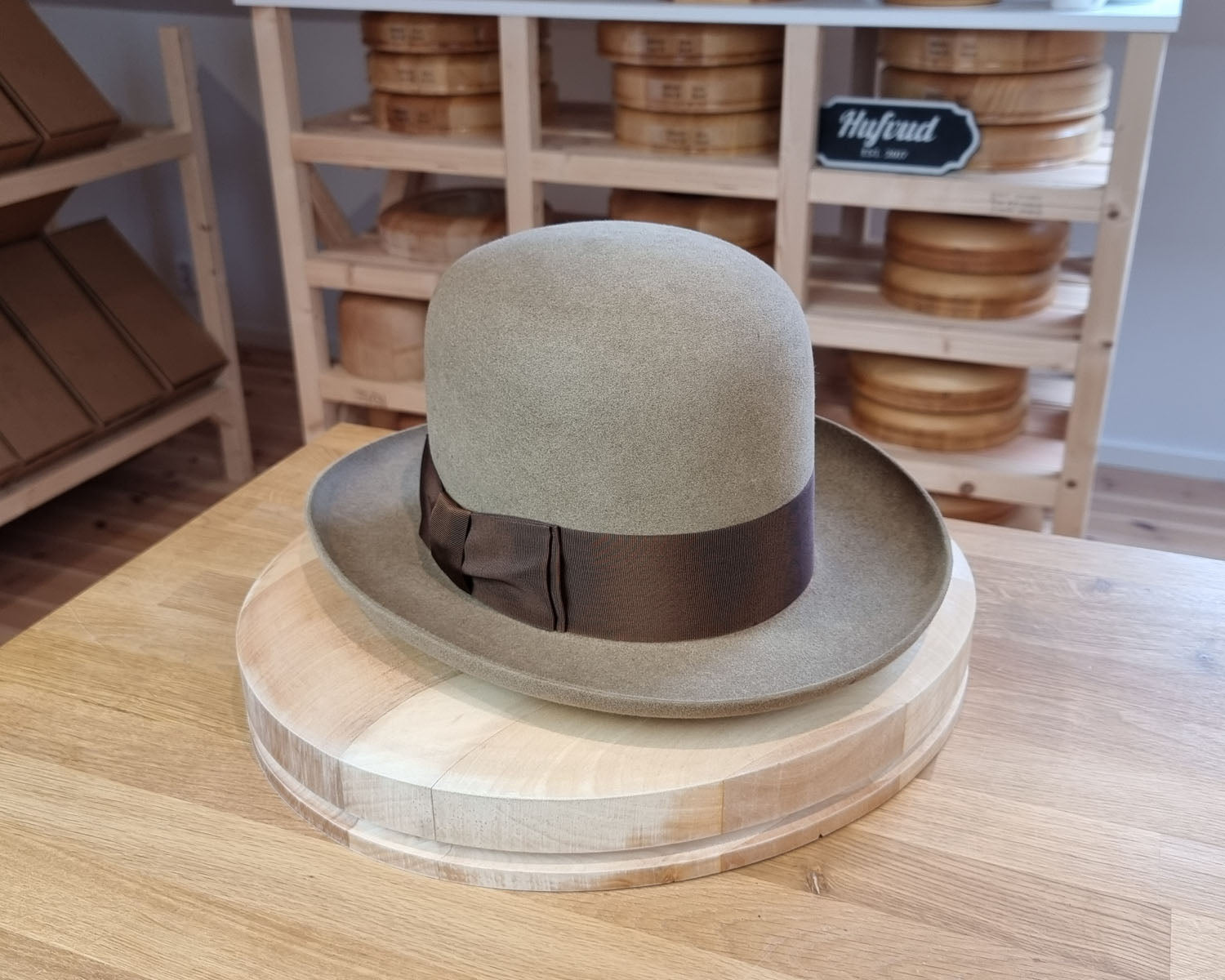 WESTERN UPCYCLE | 5X BEAVER | FAWN/ PECAN COLOR | SIZE 58, US 7 1/4