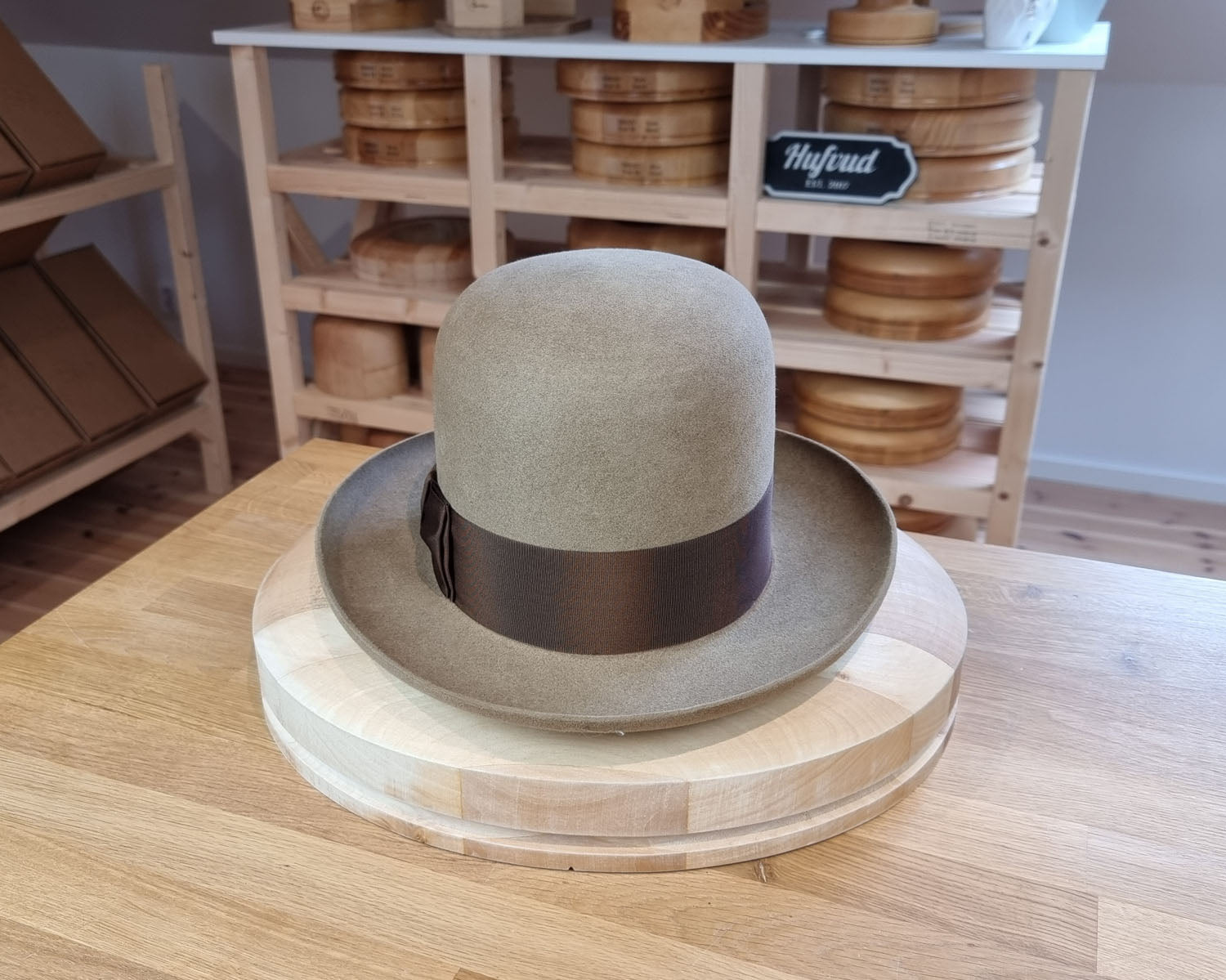 WESTERN UPCYCLE | 5X BEAVER | FAWN/ PECAN COLOR | SIZE 58, US 7 1/4