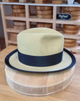 CAGNEY FEDORA | 100X NUTRIA | SUNSHINE COLOR | SIZE 58, US 7 1/4