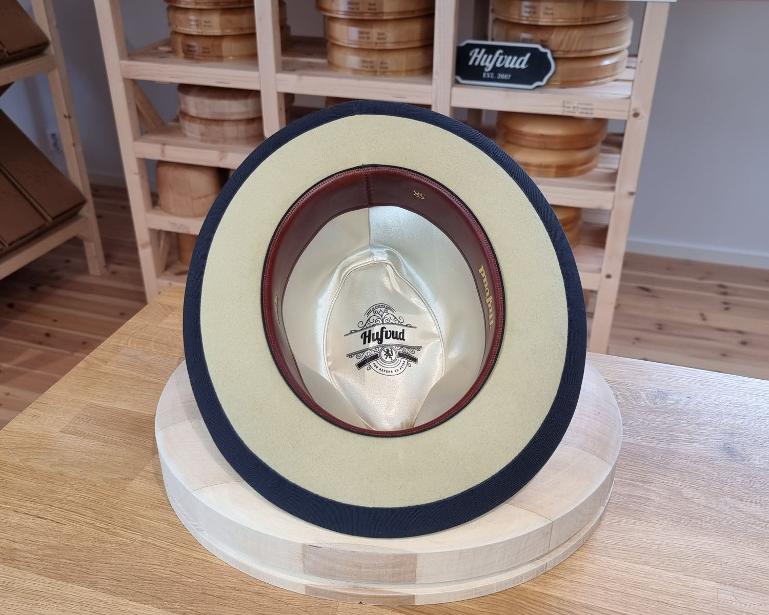 CAGNEY FEDORA | 100X NUTRIA | SUNSHINE COLOR | SIZE 58, US 7 1/4