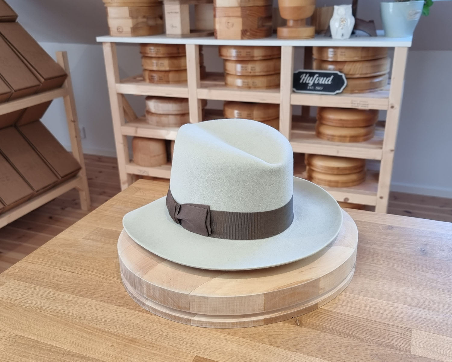 LEIFUR Adventure FEDORA | BEAVER FIFTY WESTERN WEIGHT | SILVERBELLY COLOR | SIZE 60, US 7 1/2
