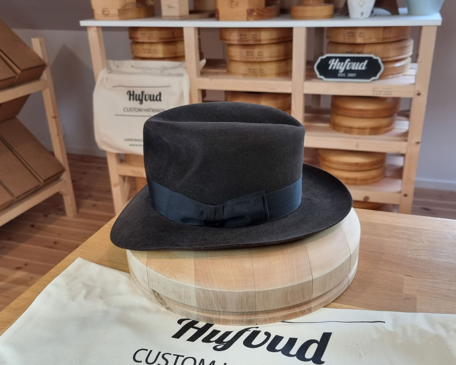LEIFUR Adventure FEDORA | NUTRIA | ESPRESSO COLOR | SIZE 59, US 7 3/8