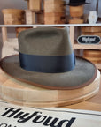 WHIPPET FEDORA | BEAVER FIFTY | OLIVE GREEN COLOR | SIZE 60, US 7 1/2