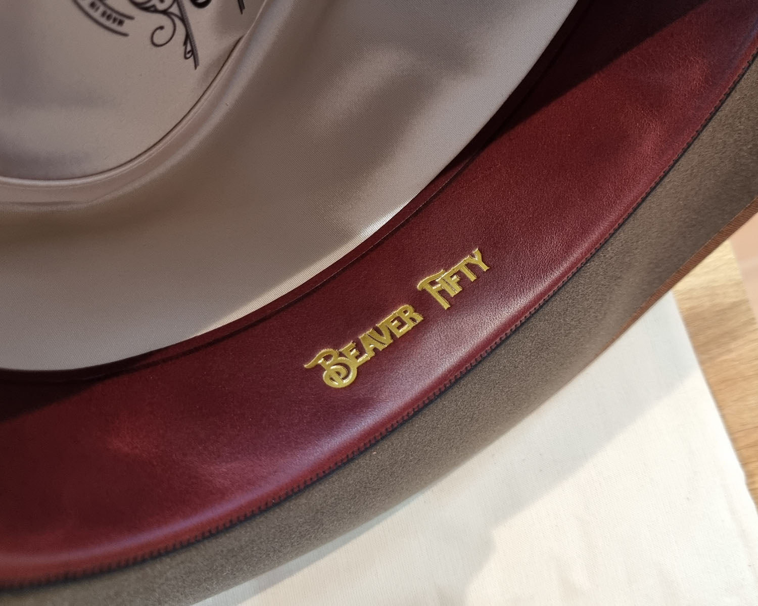 WHIPPET FEDORA | BEAVER FIFTY | OLIVE GREEN COLOR | SIZE 60, US 7 1/2