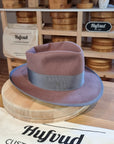 WHIPPET FEDORA | BEAVER FIFTY | DUSTY ROSE COLOR | SIZE 61, US 7 5/8