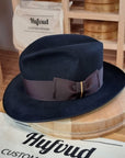 FLOKI FEDORA | BEAVER HUNDRED | DARK NAVY COLOR | SIZE 60, US 7 1/2