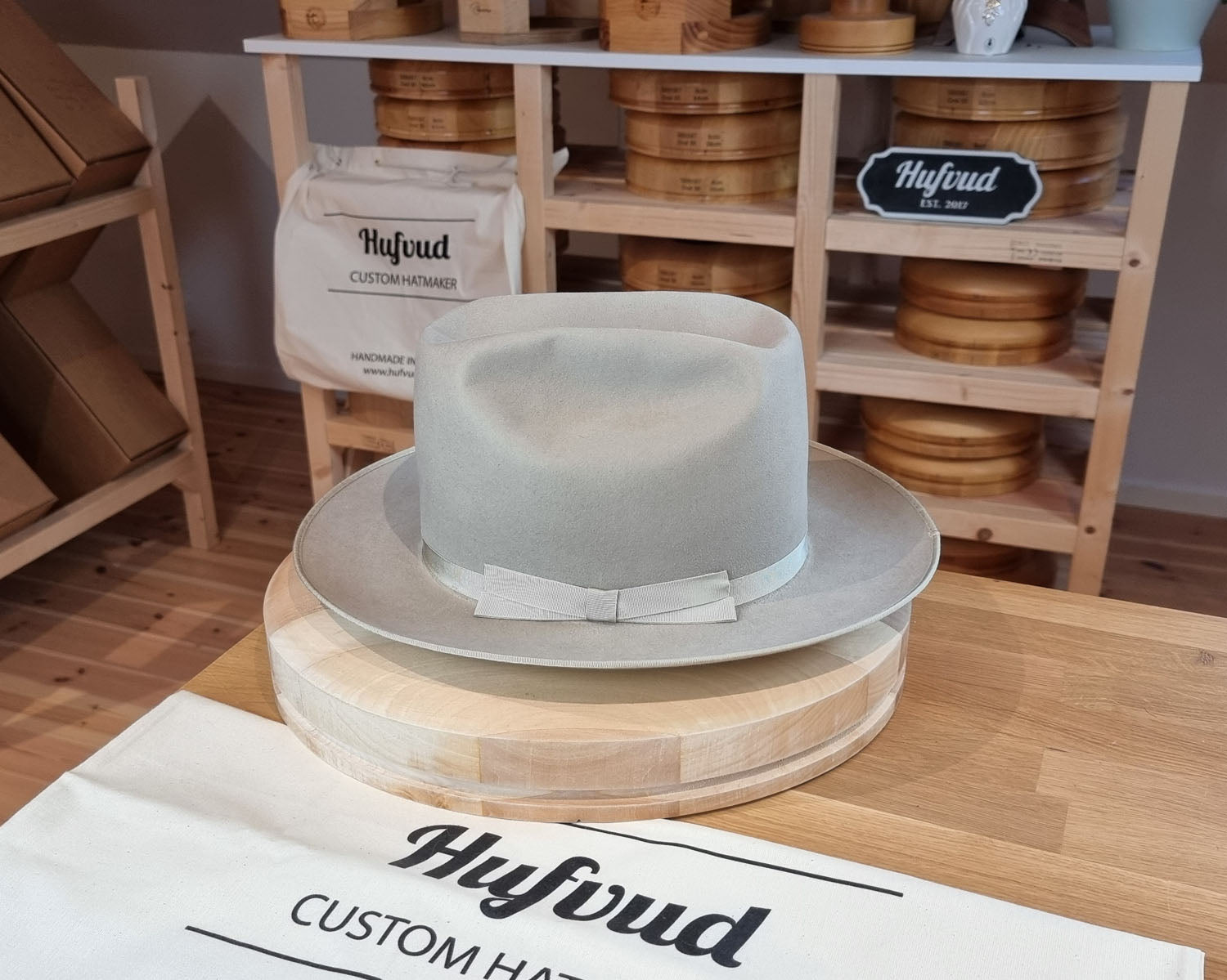 OPEN ROAD HAT | BEAVER HUNDRED | SILVERBELLY COLOR | SIZE 61, US 7 5/8