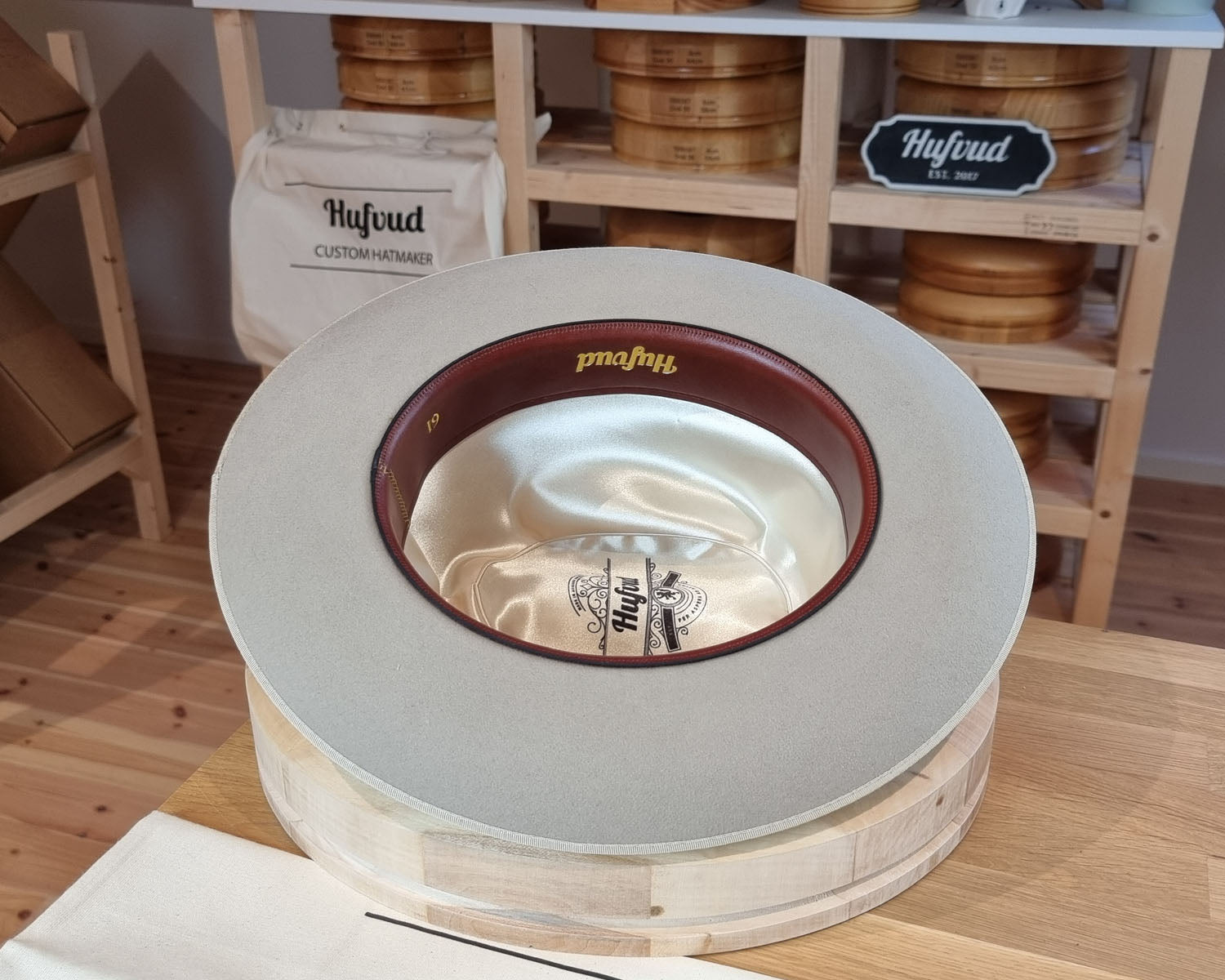 OPEN ROAD HAT | BEAVER HUNDRED | SILVERBELLY COLOR | SIZE 61, US 7 5/8