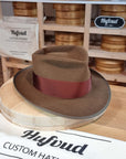 NEW STYLE FEDORA | RABBIT & HARE DELUXE BLEND | CINNAMON COLOR | SIZE 58, US 7 1/4