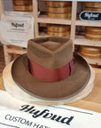 NEW STYLE FEDORA | RABBIT & HARE DELUXE BLEND | CINNAMON COLOR | SIZE 58, US 7 1/4