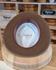 NEW STYLE FEDORA | RABBIT & HARE DELUXE BLEND | CINNAMON COLOR | SIZE 58, US 7 1/4