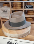 BOGART FEDORA | LIMITED EDITION | BEAVER HUNDRED | FAWN COLOR | SIZE 59, US 7 3/8