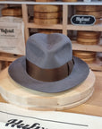 FLOKI FEDORA | BEAVER HUNDRED | LIMITED EDITION GRAY COLOR | SIZE 58, US 7 1/4