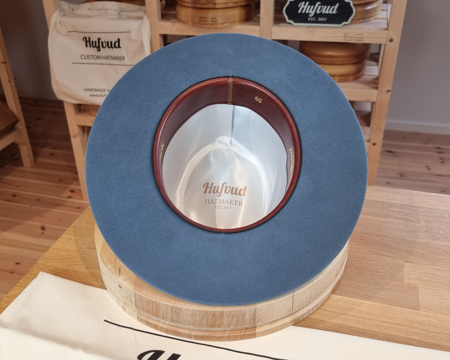 ASTRAL WESTERN HAT | 100X NUTRIA WESTERN WEIGHT | COBALT COLOR | SIZE 59, US 7 3/8