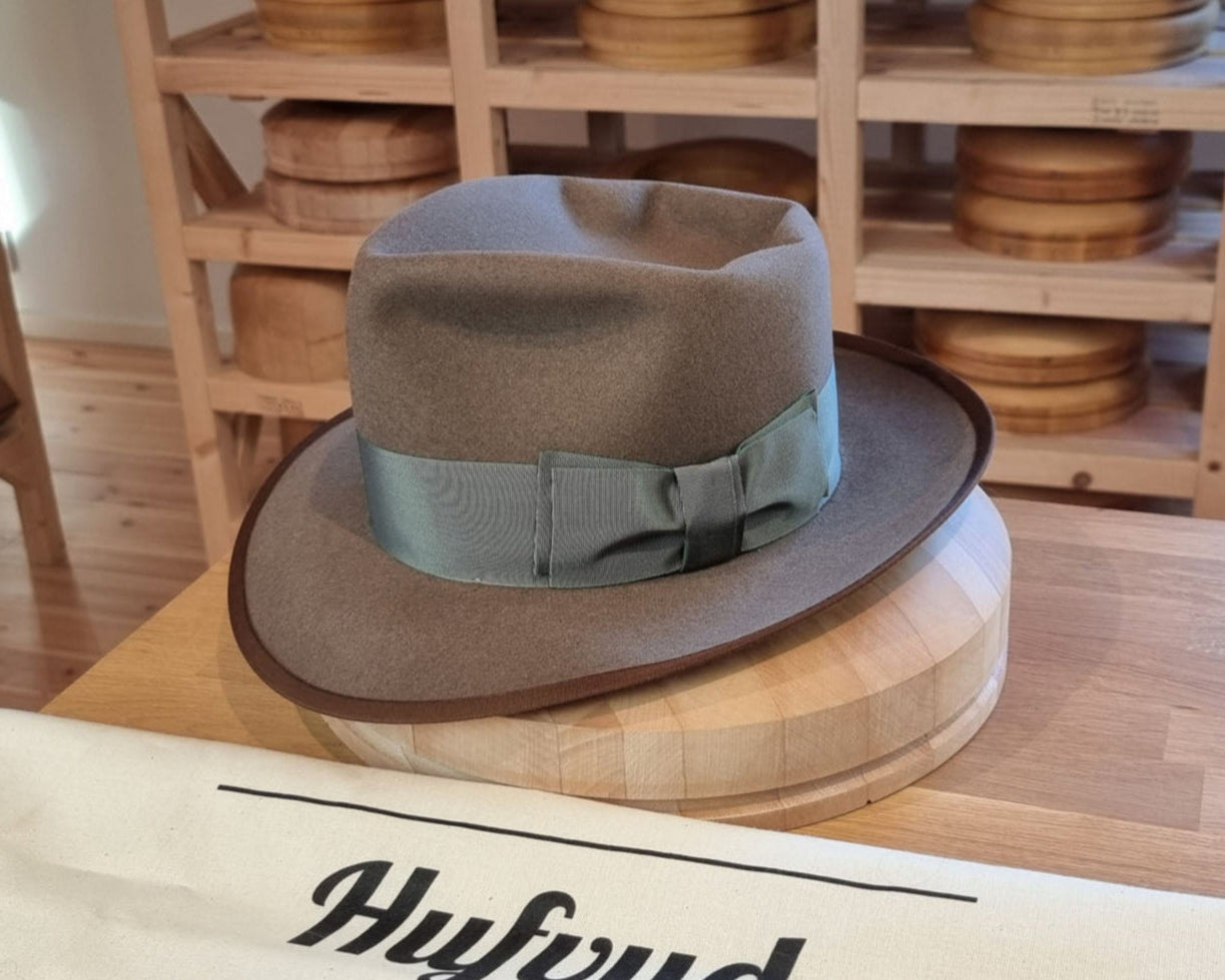 WHIPPET FEDORA | BEAVER FIFTY | WHISKEY COLOR | SIZE 59, US 7 3/8