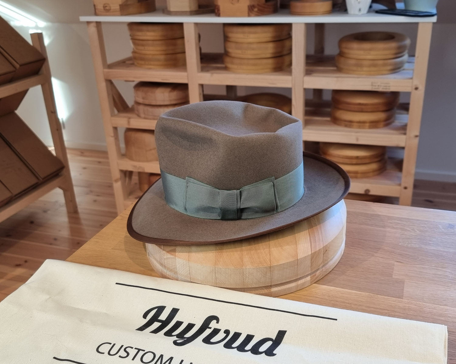WHIPPET FEDORA | BEAVER FIFTY | WHISKEY COLOR | SIZE 59, US 7 3/8