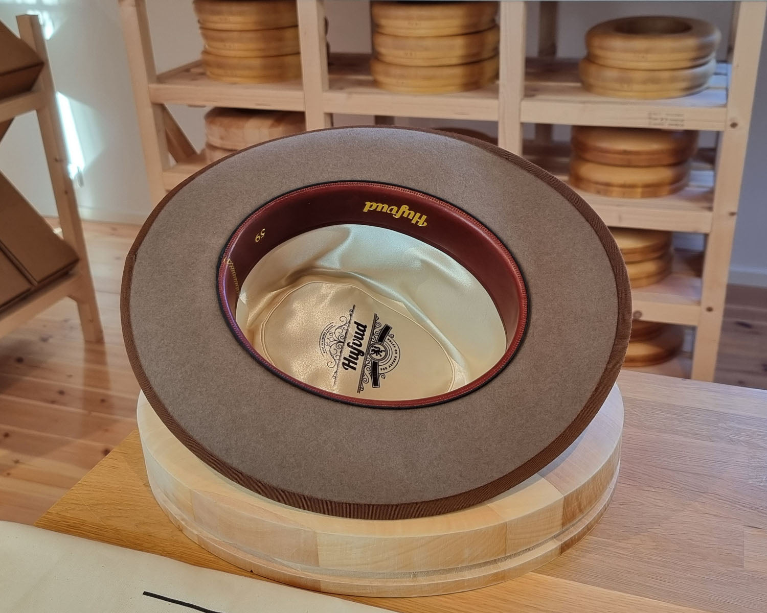 WHIPPET FEDORA | BEAVER FIFTY | WHISKEY COLOR | SIZE 59, US 7 3/8