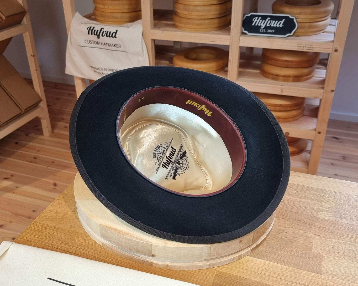 WHIPPET FEDORA | 50X BEAVER BLEND | BLACK | SIZE 62, US 7 3/4