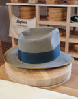 WHIPPET FEDORA | BEAVER FIFTY | STONE COLOR | SIZE 60, US 7 1/2