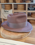 WHIPPET FEDORA | BEAVER FIFTY | DUSTY ROSE COLOR | SIZE 59, US 7 3/8
