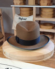 LEIFUR FEDORA | RABBIT & HARE DELUXE BLEND | CINNAMON COLOR | SIZE 59, US 7 3/8