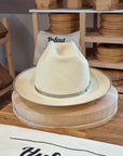 OPEN ROAD HAT | HAND WOVEN ECUADORIAN STRAW | NATURAL COLOR | CUENCA GRADE TWELVE | SIZE 61, US 7 5/8