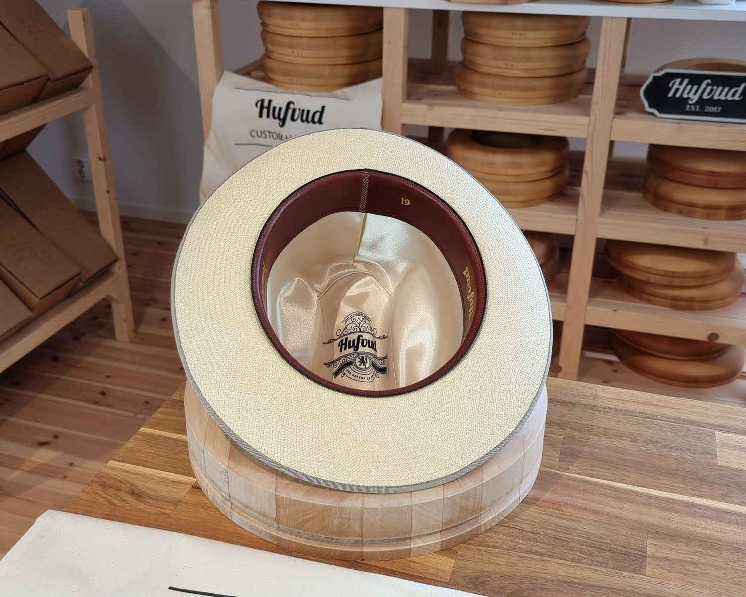 OPEN ROAD HAT | HAND WOVEN ECUADORIAN STRAW | NATURAL COLOR | CUENCA GRADE TWELVE | SIZE 61, US 7 5/8