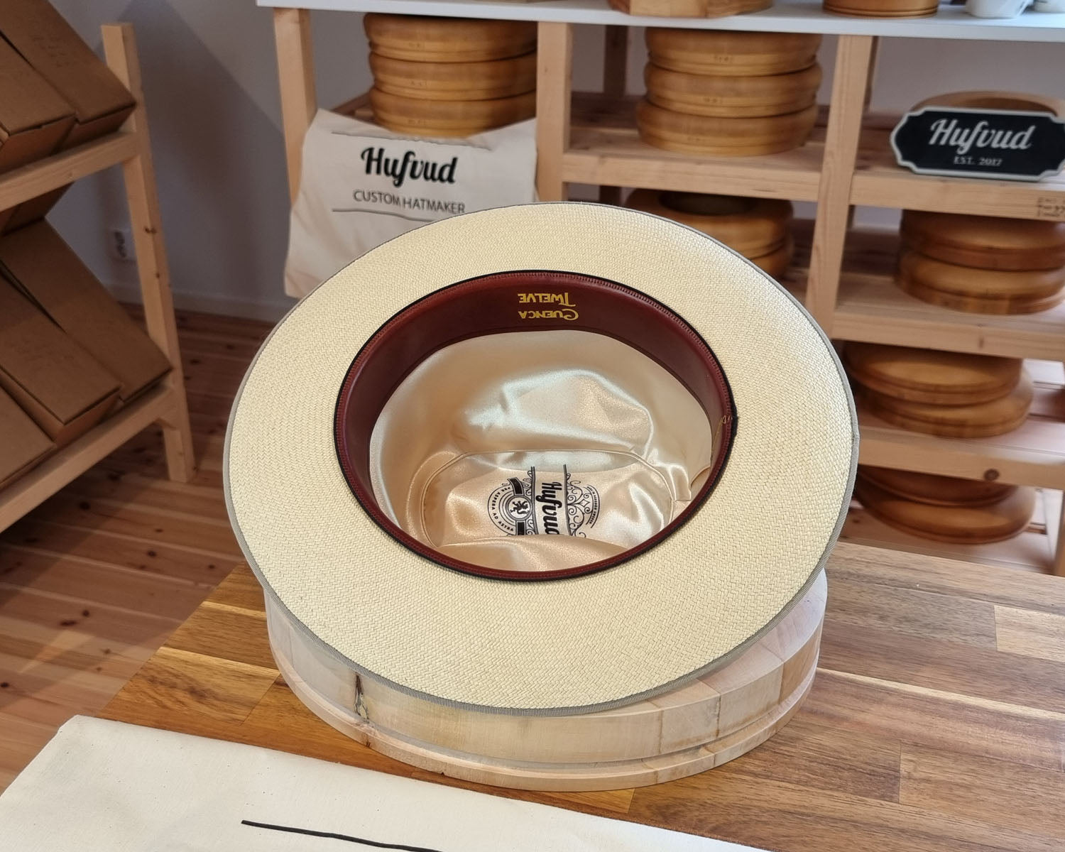 OPEN ROAD HAT | HAND WOVEN ECUADORIAN STRAW | NATURAL COLOR | CUENCA GRADE TWELVE | SIZE 61, US 7 5/8