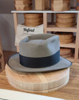 BOGART Maltese Falcon FEDORA | BEAVER FIFTY | STONE COLOR | SIZE 59, US 7 3/8
