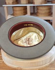 BOGART Maltese Falcon FEDORA | BEAVER FIFTY | STONE COLOR | SIZE 59, US 7 3/8