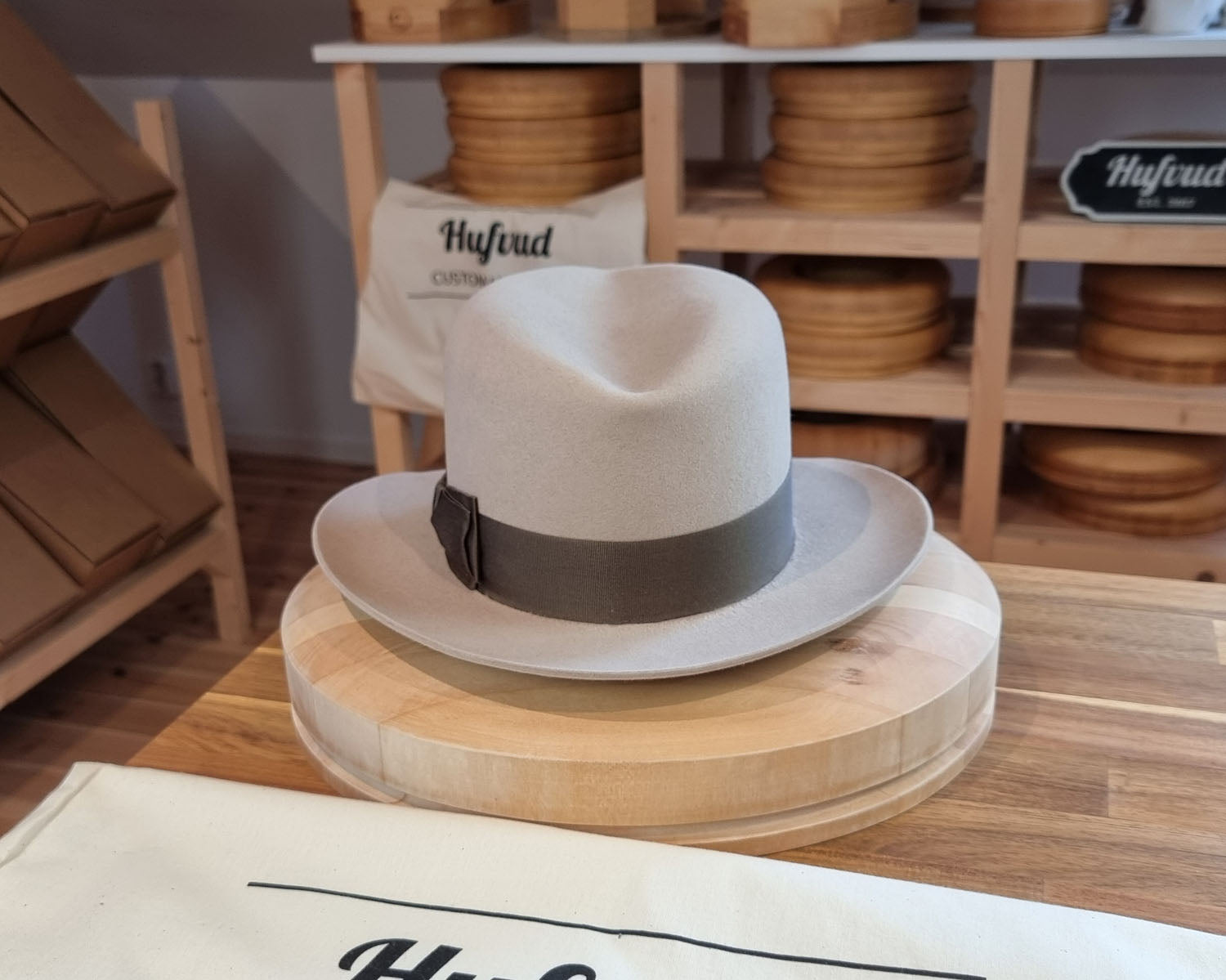 LEIFUR Adventure FEDORA | 5X BEAVER | LIGHT FAWN COLOR | WESTERN WEIGHT | SIZE 58, US 7 1/4