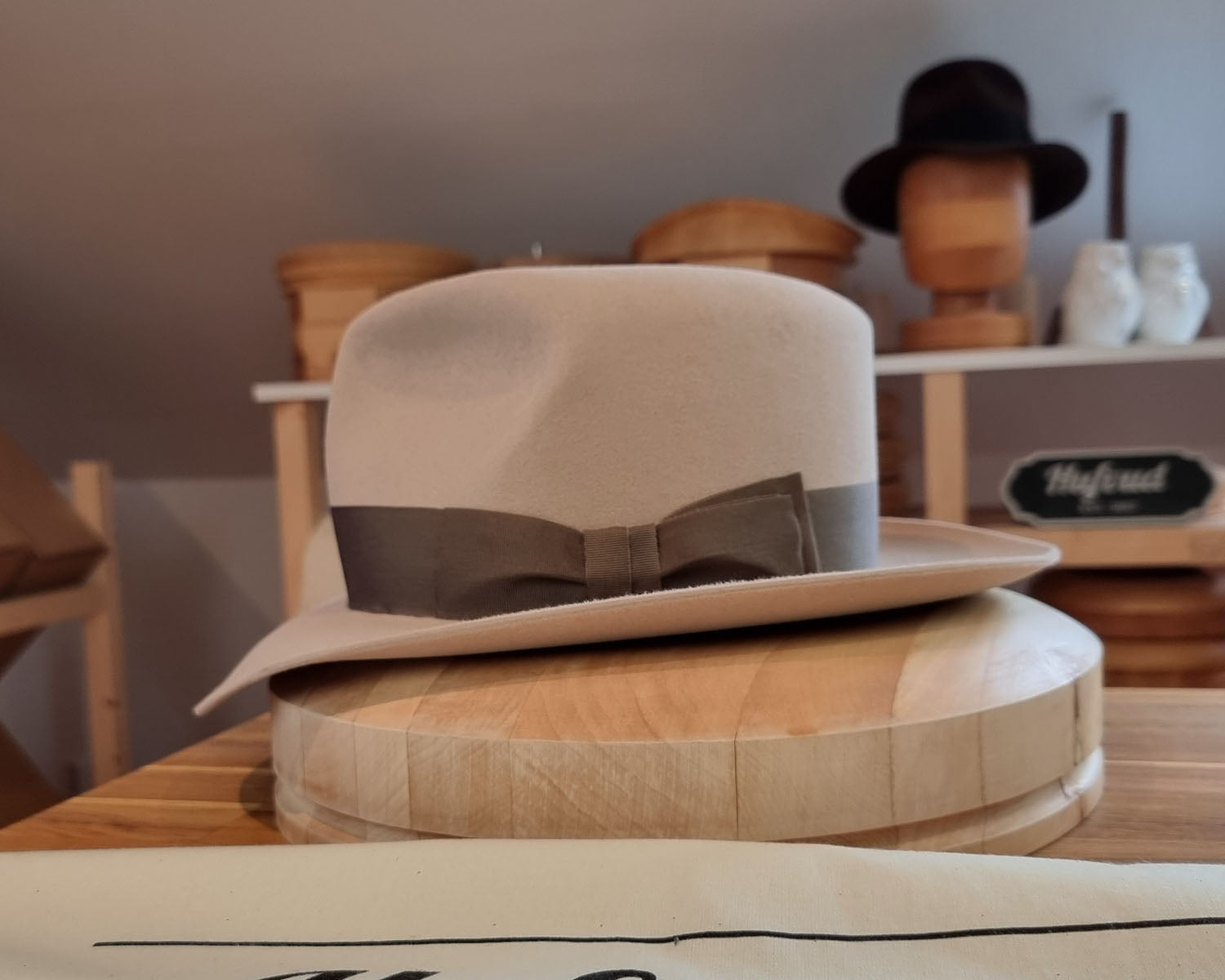 LEIFUR Adventure FEDORA | 5X BEAVER | LIGHT FAWN COLOR | WESTERN WEIGHT | SIZE 58, US 7 1/4