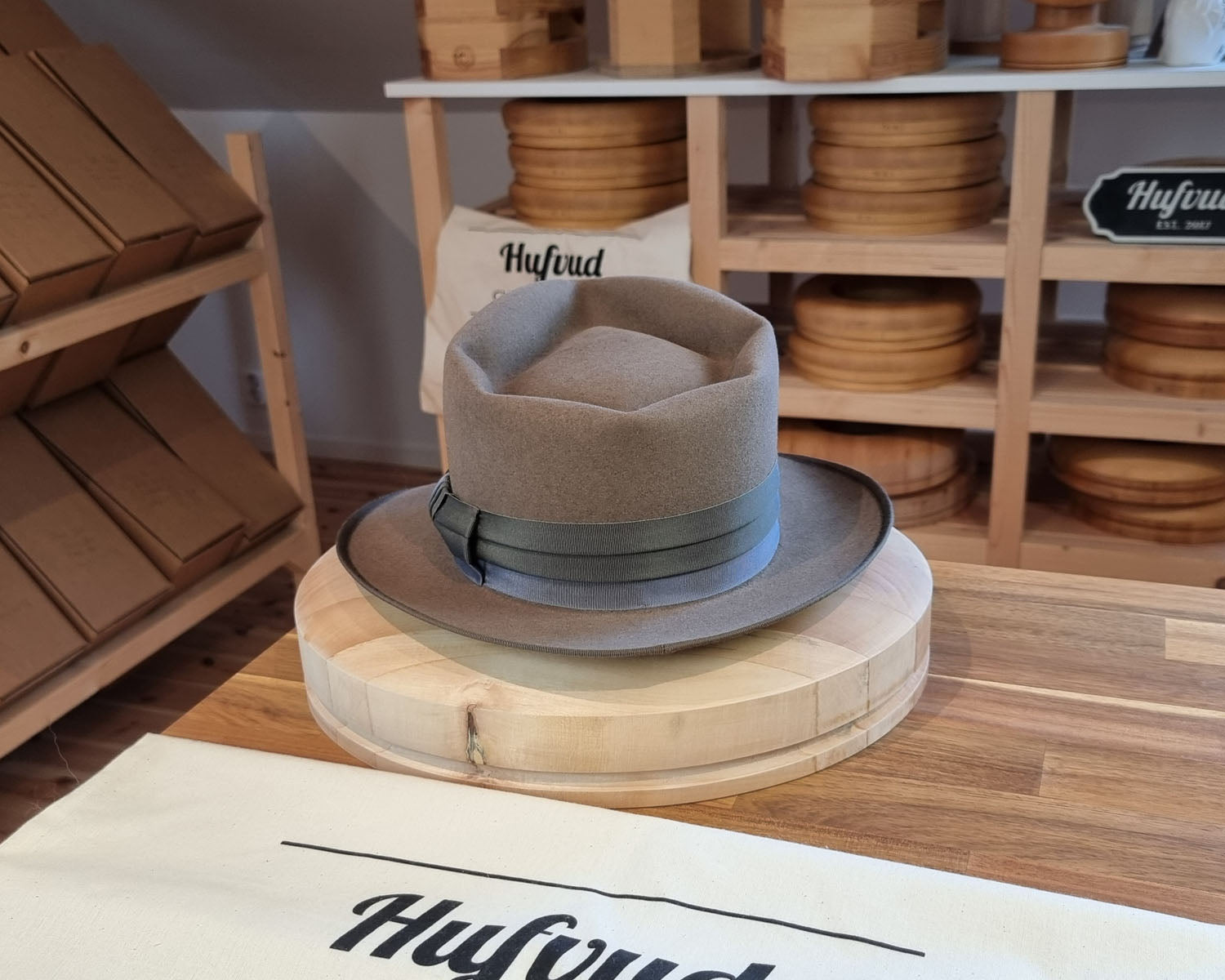 BOGART FEDORA | BEAVER FIFTY | WHISKEY COLOR | SIZE 60, US 7 1/2