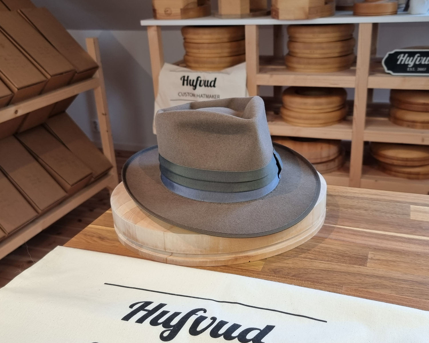 BOGART FEDORA | BEAVER FIFTY | WHISKEY COLOR | SIZE 60, US 7 1/2