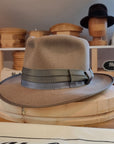 BOGART FEDORA | BEAVER FIFTY | WHISKEY COLOR | SIZE 60, US 7 1/2