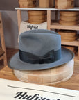 DURHAM 1922 FEDORA | BEAVER FIFTY | EMERALD GRAY COLOR | SIZE 59, US 7 3/8